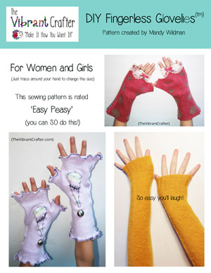 Free Fingerless Glovelies Pattern