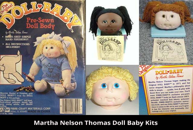 Martha Nelson Thomas Doll Baby Kits