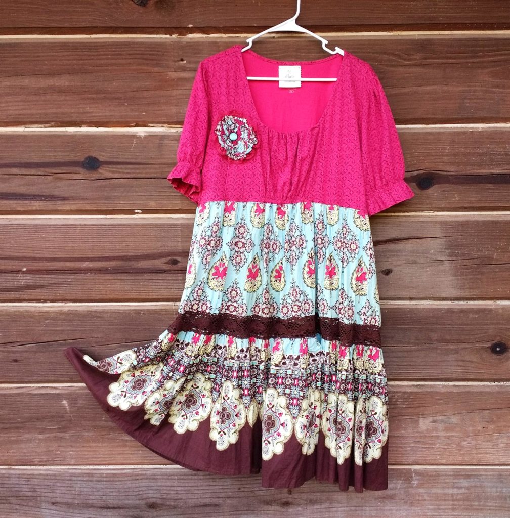 easy upcycled dress