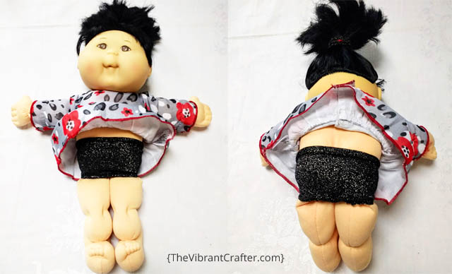 Asian Cabbage Patch doll panties