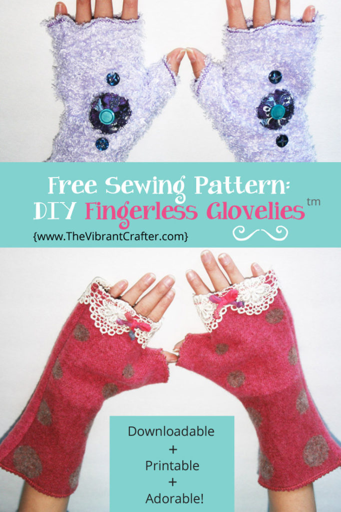 DIY Fingerless Gloves and Arm Warmers: My Scrappy 30 Minute Project ...